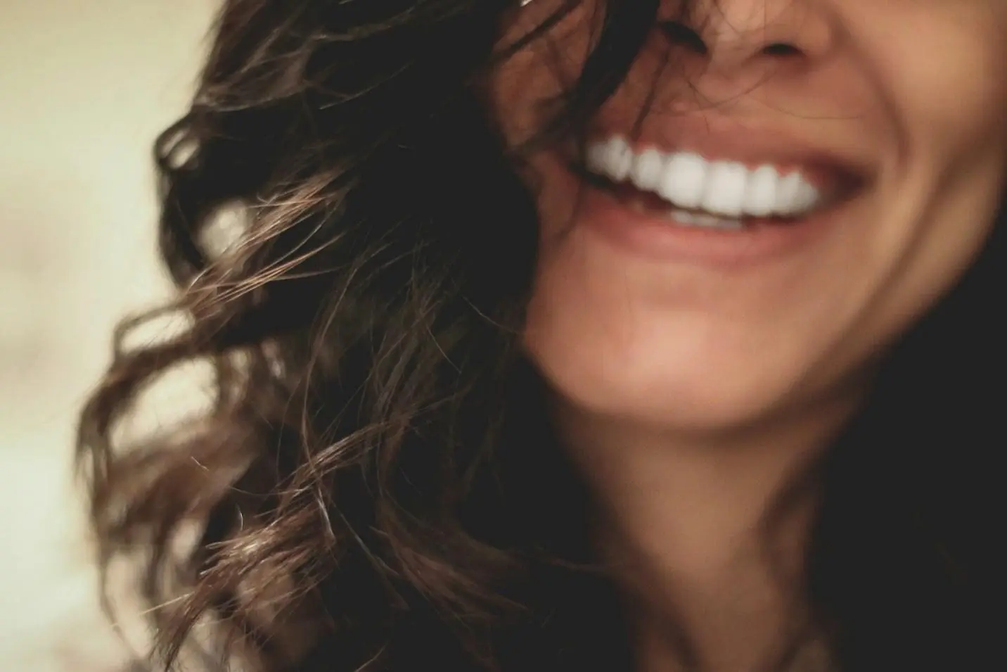 A Woman Smiling