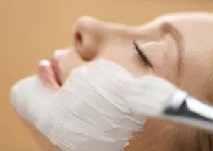 chemical peel at dermatologist