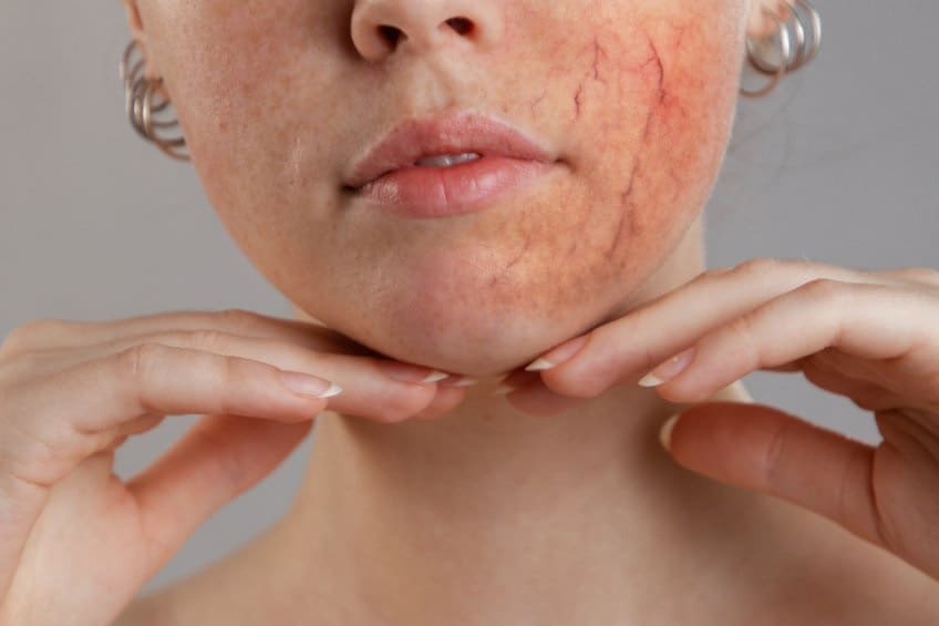 Rosacea warning signs - Suncoast Skin Solutions Image Concept for Rosacea