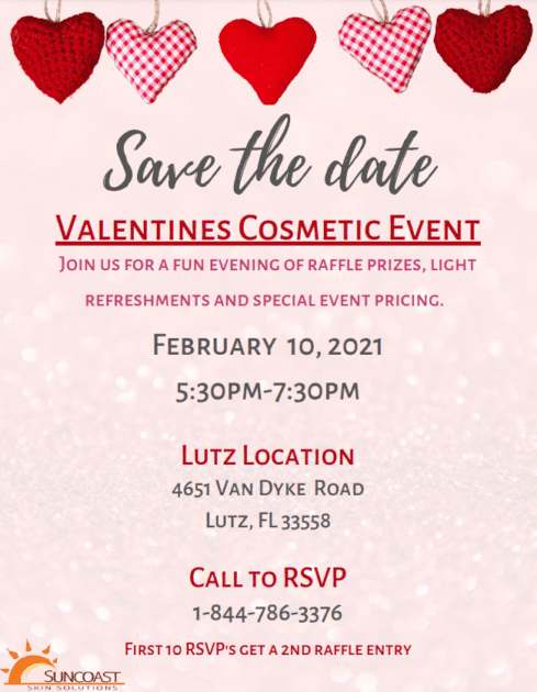 SAVE THE DATE: Valentines Cosmetic Event